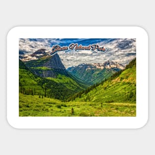 Glacier National Park Sticker